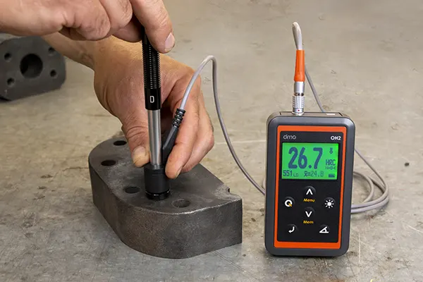 Hardness measurements with the LEEB method - QH2