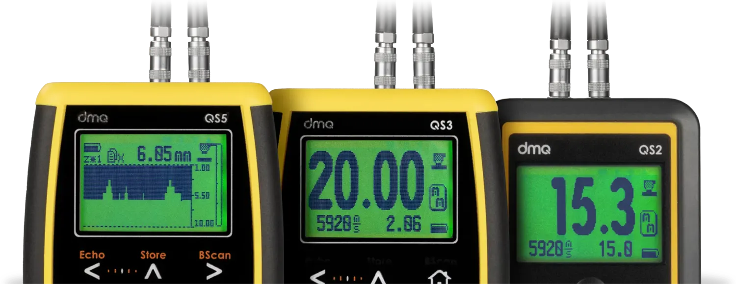 QS Family Ultrasonic Wall Thickness Gauges instruments