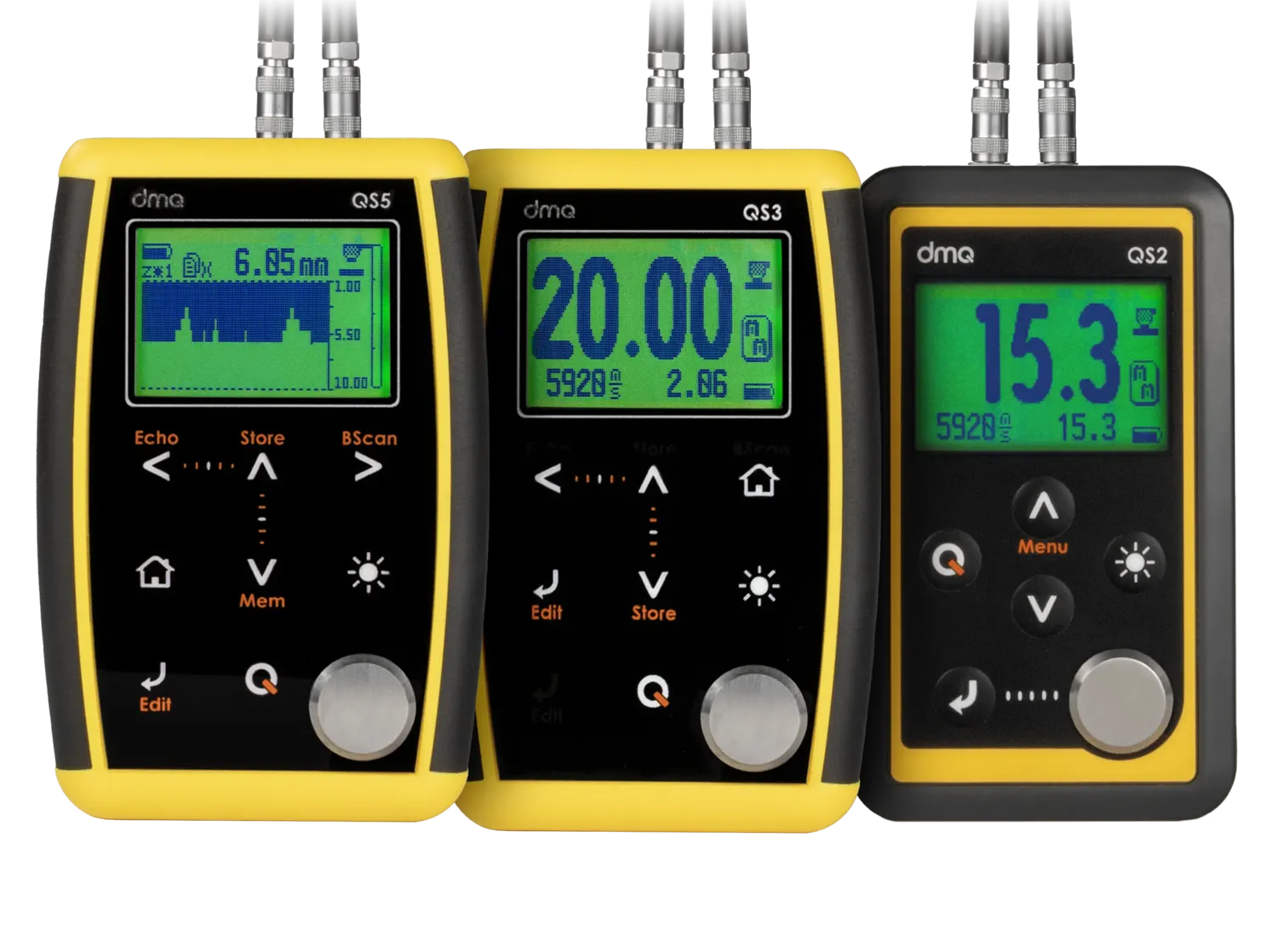 QS Family Ultrasonic Wall Thickness Gauges instruments