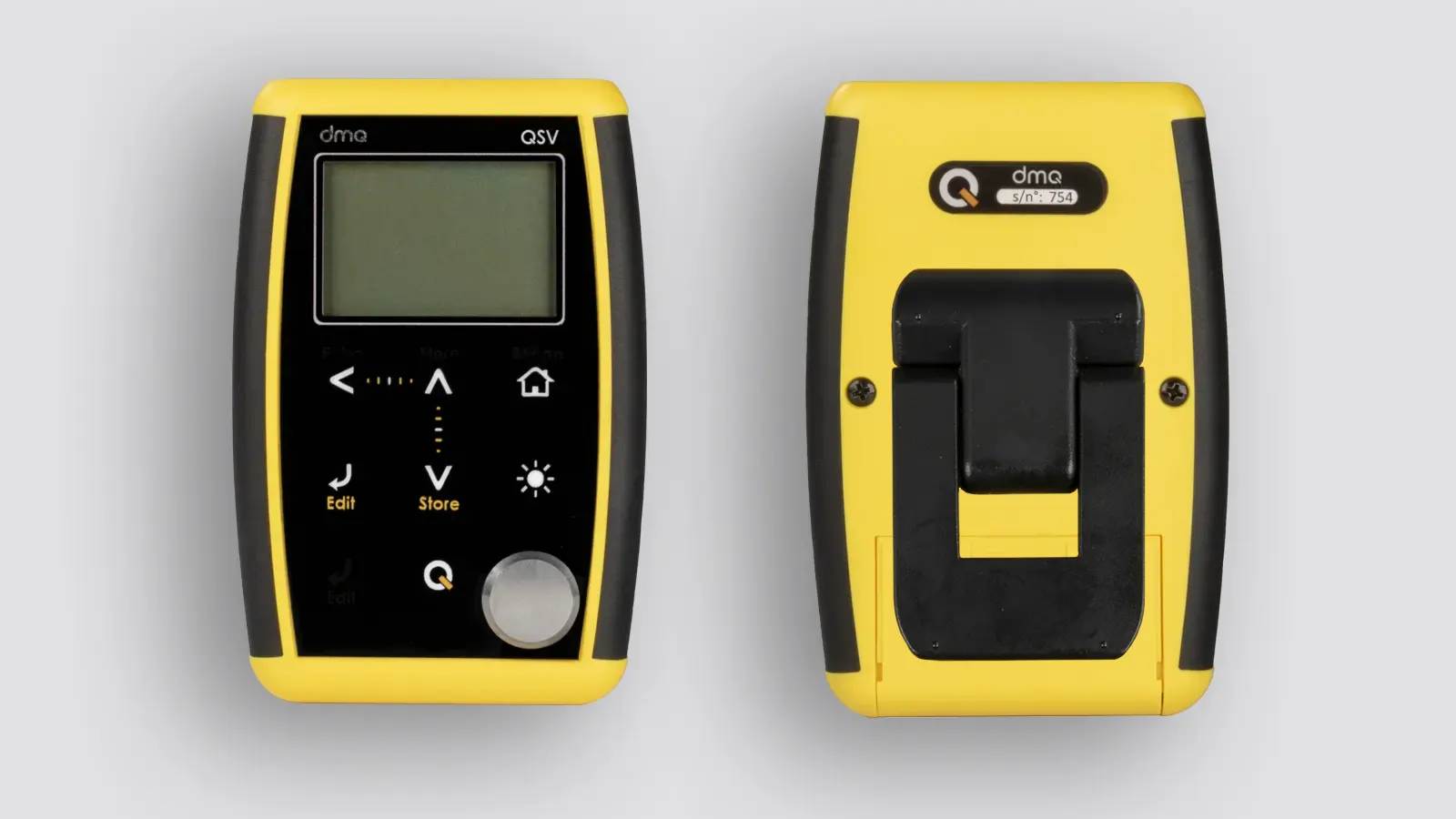 QSV electronic unit - Front and Back