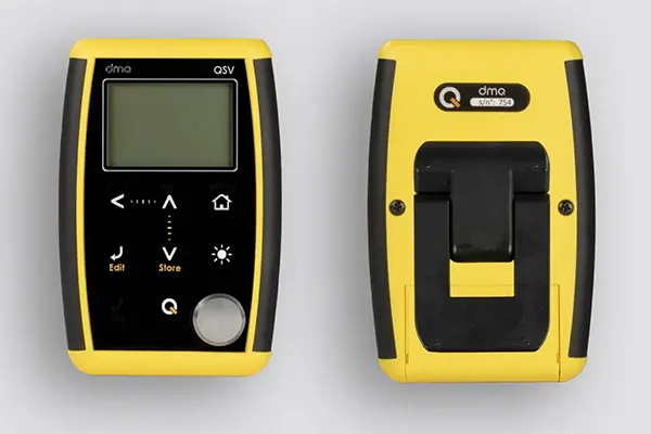 QSV electronic unit - Front and Back